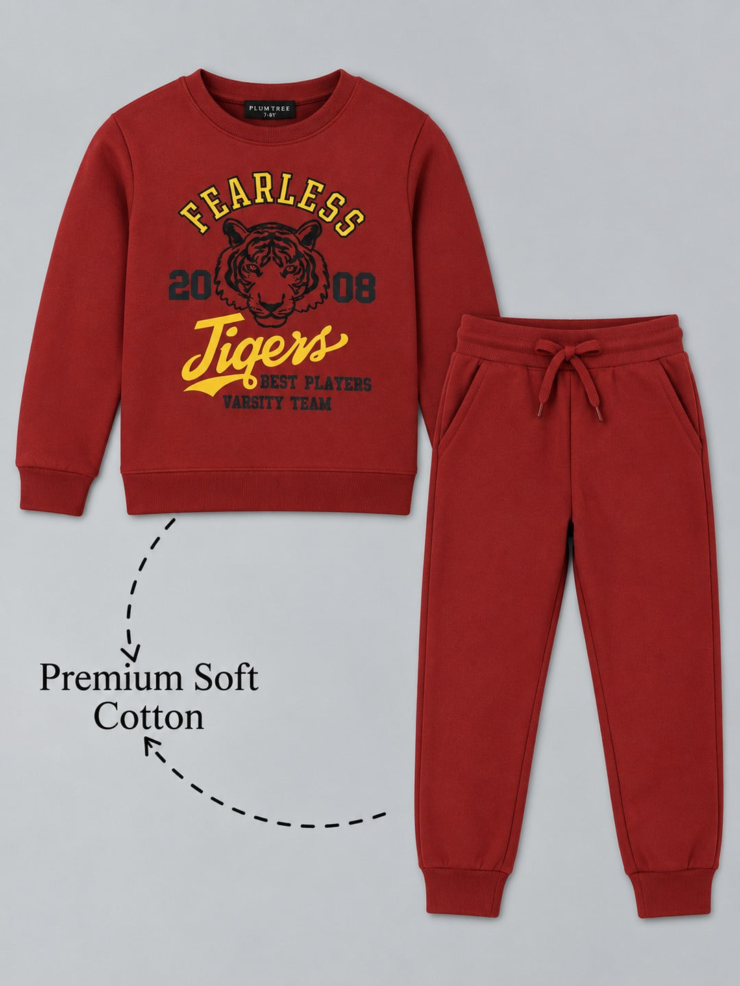 Boys Premium Soft Cotton full sleeve T-shirt and jogger pant Clothing Set
